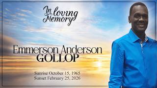 Celebrating the Life of Emmerson Anderson Gollop