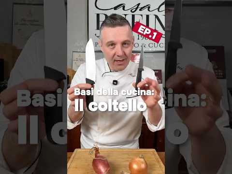 BASI DELLA CUCINA EP1: IL COLTELLO 🧅🔪