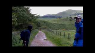 Hill Walking & Wild Camping in  the Pentland Hills.