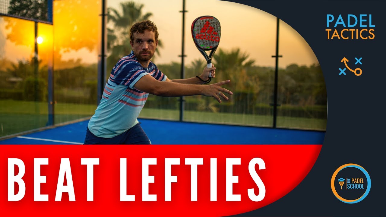 Left-handed tactics: court positioning and spin