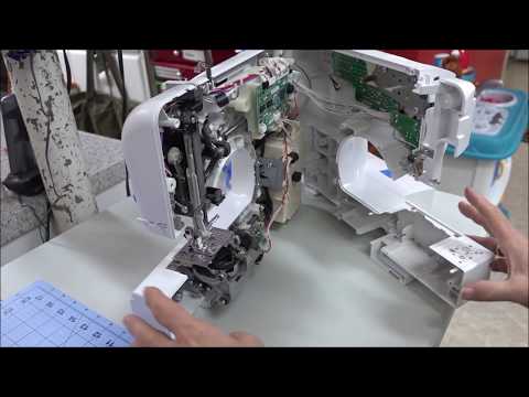 Brother XR3340 Sewing machine repair - E6 error, 2020-03-15