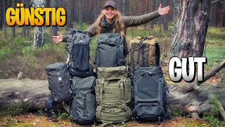 7 Rucksäcke im Vergleich: Günstig oder teuer – wann lohnt sich was?