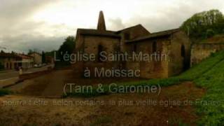 preview picture of video 'Plus vieille église de France - Saint-Martin à Moissac'