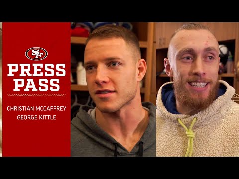 Christian McCaffrey and George Kittle Talk Preparing for Playoffs | 49ers