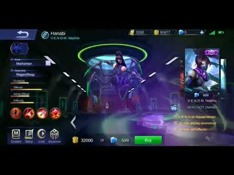 VENOM EPIC SKIN HANABI, SNEAK PEAK 2019