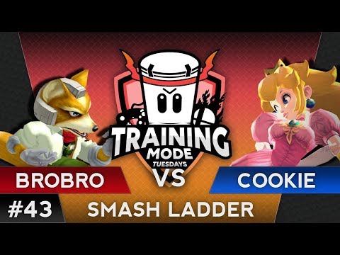 TMT 43 - Brobro (Fox) VS Cookie (Peach) - SSBM Smash Ladder - Melee