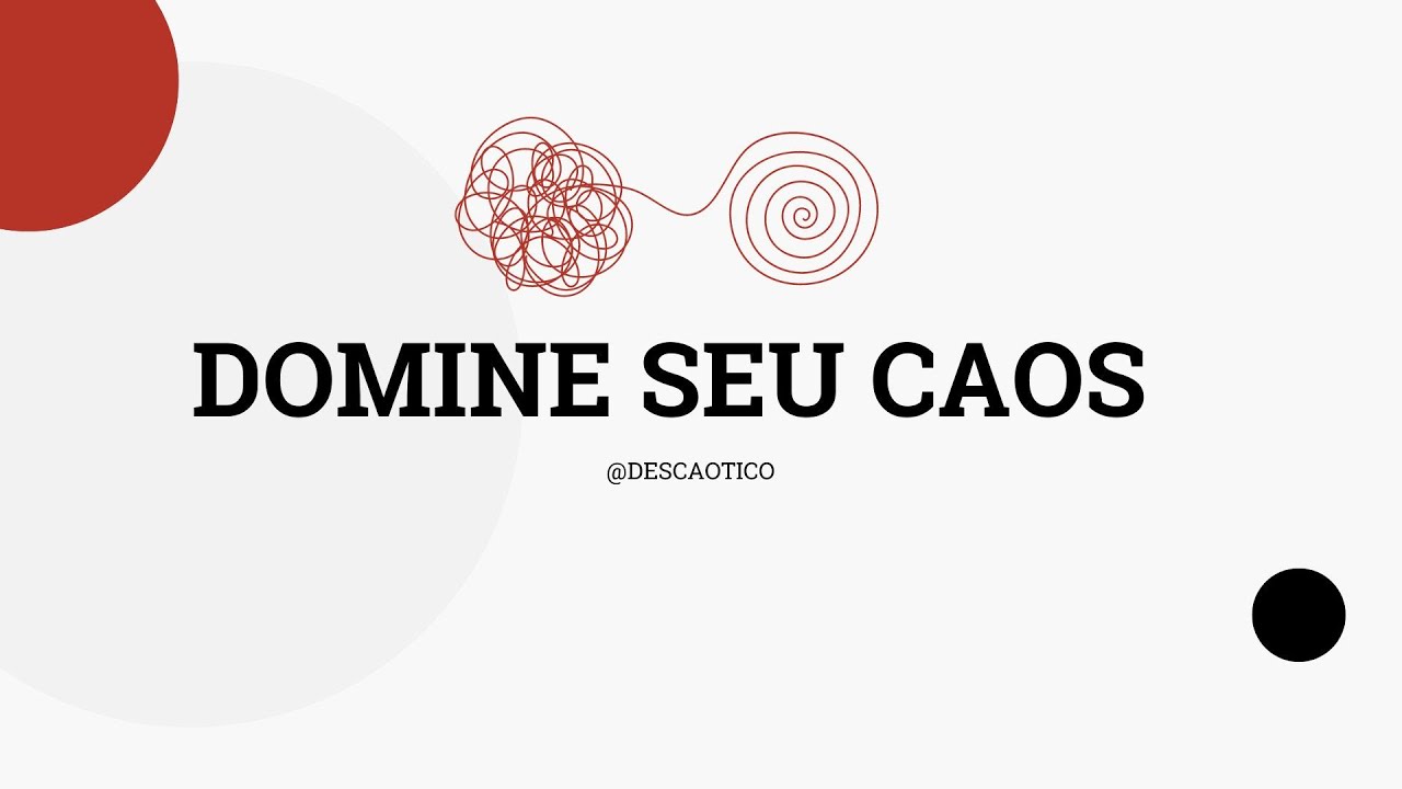 Masterclass Domine Seu Caos