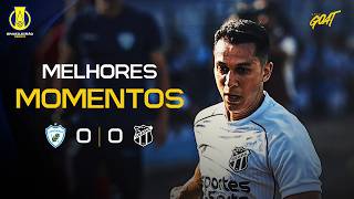 LONDRINA E CEARÁ EMPATARAM PELO BRASILEIRÃO SÉRIE B!