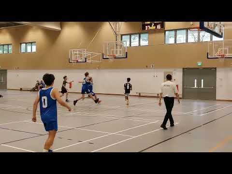 YBL 2022-1109 U16 boys basketball game. team grizzlies vs titan-2nd qtr