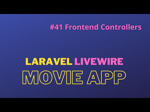 Laravel Livewire Tutorial Create Movie Website Make Your Movie App