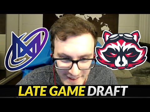NIGMA vs COOLGUYS Game 1 - Late Game Draft Counter Last pick