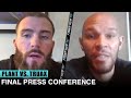 CALEB PLANT VS. CALEB TRUAX | FINAL PRESS CONFERENCE