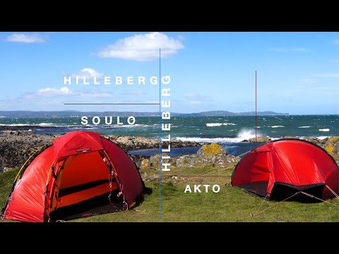 Strongest One Person Tent's  -  Hilleberg AKTO Vs SOULO RL (High Wind Testing)