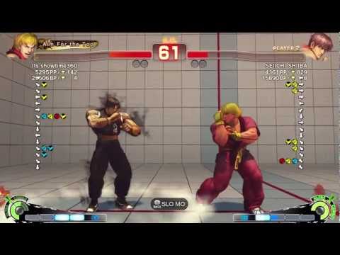 1P (Ken) vs SEIICHI SHIIBA (Guy)  - AE 2012 Ranked Match *720p HD*