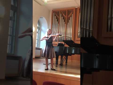 Bach - Violin Partita No. 2 in D minor, Sarabanda - Lora Markova