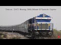 Dangerous Selfie Against High Speed Blasting Train