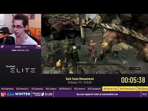 Dark Souls Remastered [All Bosses] by catalystz - #ESAWinter21