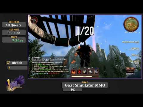 Side-Quest: A Questing for Glory Tale - Goat Simulator MMO All Quests by Riekelt