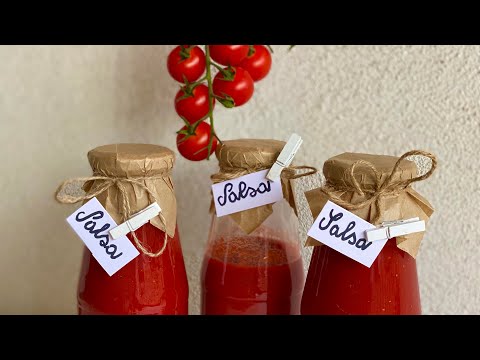 SALSA fatta in casa ๐
PASSATA di POMODORO Spettacolare ๐