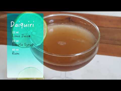 How to make the Classic Daiquiri Cocktail | IndianBarfly