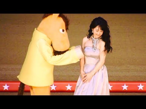 帝王賞(JpnⅠ)表彰式①相田翔子＆うまたせ君＆ウマタセーヌ＠大井競馬場