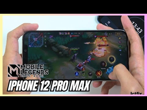 iPhone 12 Pro Max Mobile Legends Gaming test Update | Apple A14