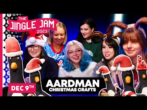 Aardman CHRISTMAS CRAFTS | Jingle Jam 2023 | Day 9 | (09/12/2023)