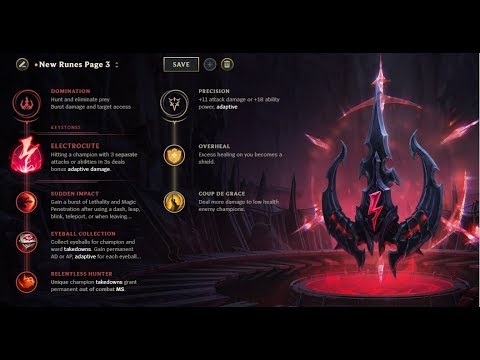 Season 8 Domination Runes