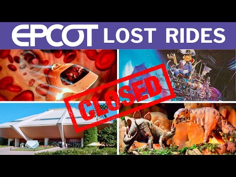 10 LOST Rides of EPCOT Revealed