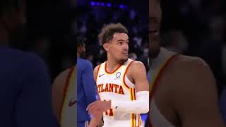 Trae Young wasn't bothered 😏 #shorts