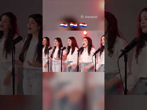 Las MUSAS y su hermosa versión del Himno Nacional Paraguayo  🇵🇾🎶