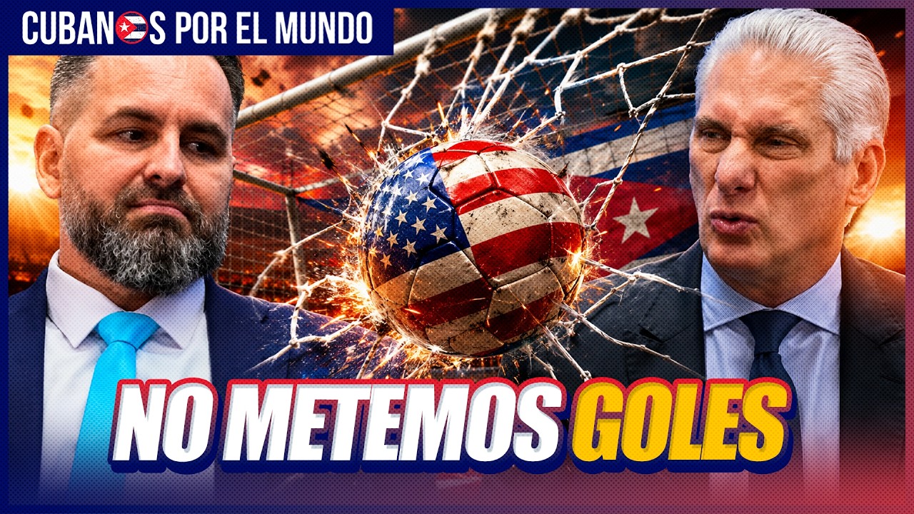 "No colamos goles": el régimen RECONOCE que el exilio le gana la batalla del relato