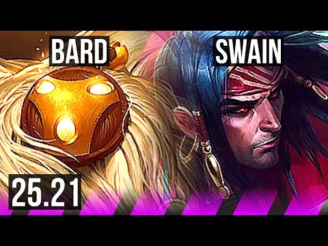 BARD & Smolder vs SWAIN & Sion (SUP) | 8/1/31, 28k DMG | EUW Master | 25.21