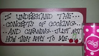 Funny Kitchen Signs