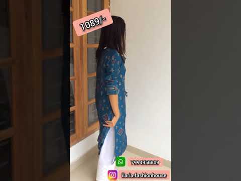 Muslin kurtis| designer kurtis by ilaria fashion house| #shorts