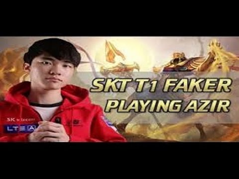 SKT T1 Faker - Azir vs Yasuo - Mid - Season 5 - Patch 5.14