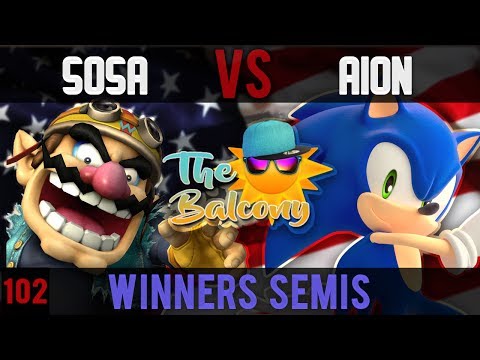 PM @ the Balcony 102 - Winners Semis ft. TB|Aion (Sonic) VS R3|Sosa (Wario)