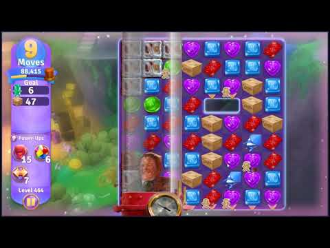 Wonka's World of Candy Level 464 - NO BOOSTERS + FULL STORY 🍫 | SKILLGAMING ✔️