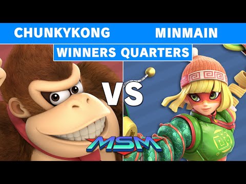 MSM Online 34 - EDM | ChunkyKong (Donkey Kong) Vs. MinMain (Min Min) Winners Quarters - Ultimate