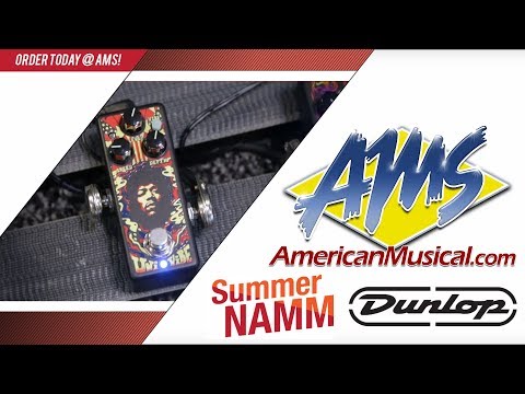 Summer NAMM 2019 - Dunlop Hendrix Psych Pedals - American Musical Supply