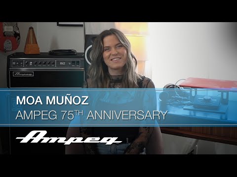 Moa Munoz가 말하는 Ampeg: 진동으로 배운 베이스, 8x10으로 이룬 꿈