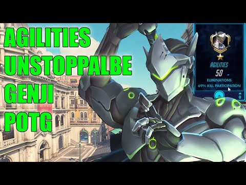 AGILITIES UNSTOPPALBE GENJI 50 ELIMS - GRAND MASTER OVERWATCH SEASON 23