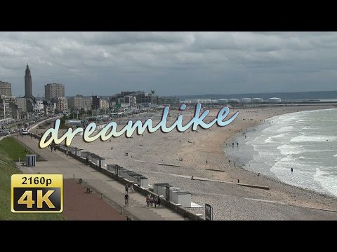 The Beach of Le Havre, Normandy - France