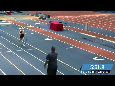 Girls 4x800m Relay - Millrose Games Trials - HS 2026 2026 [Full Race Replay]