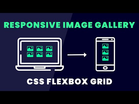 Create a Responsive Image Gallery using CSS Flexbox Grid