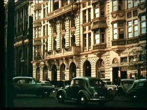 Melbourne 1956 Colour Footage.