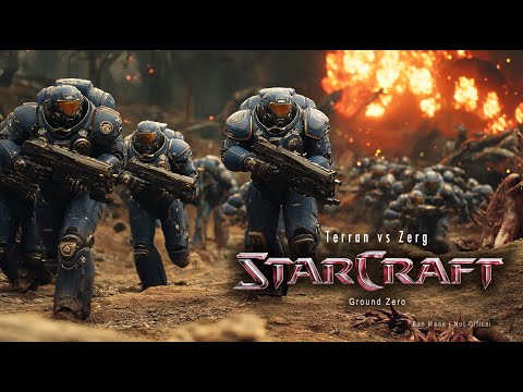 Terran vs Zerg 🔥 StarCraft: Ground Zero Ep.3 | Epic AI Cinematic Film [4K]