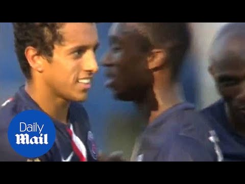 Chelsea target Marquinhos scoring for PSG vs Nice - Daily Mail