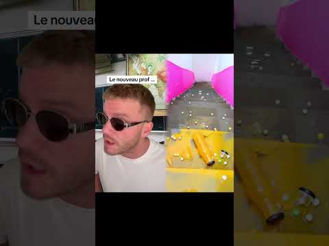 #pourtoi #sketch #humour #fake #prof Le nouveau prof part 2