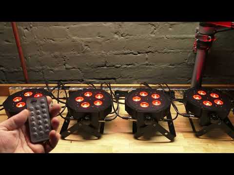 Lighting Help - Master Slave ADJ IR Remote Compatible LED Fixtures Using a UC IR